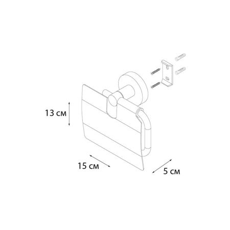 Держатель для туалетной бумаги FIXSEN COMFORT    GOLD FX-87010, золото матовое, артикул FX-87010