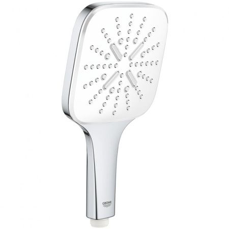 Ручной душ GROHE RAINSHOWER SMARTACTIVE 26551LS0 (хром/белый, пластик, квадратный), шт
