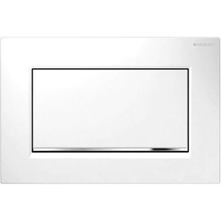 Клавиша смыва Geberit Sigma 30 115.893.KJ.1 Белый/хром