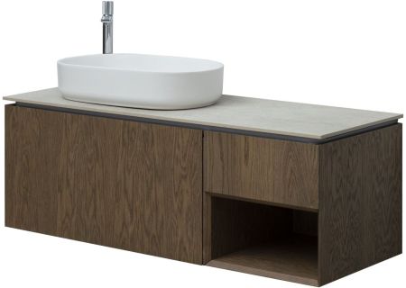 Тумба под раковину Allen Brau Infinity 120 1.21006.NO L дуб, артикул 1.21006.NO