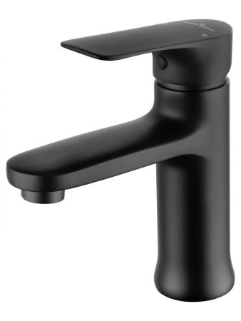 Смеситель для раковины WONZON & WOGHAND, Черный матовый (WW-XH-011-MB), артикул WW-XH-011-MB