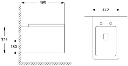 Унитаз подвесной Allen Brau Liberty 4.32003.20 белый глянец, артикул 4.32003.20