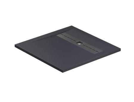 Душевой поддон Allen Brau Infinity 90x90 8.21001-AM антрацит, артикул 8.21001-AM
