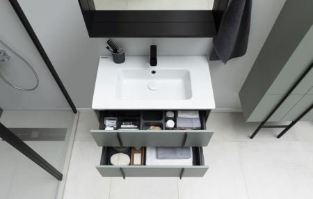 Тумба под раковину Allen Brau Reality 100 1.32007.CGM олива матовый, артикул 1.32007.CGM