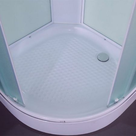 Душевая кабина Timo Eco TE-0709 P 90x90 профиль Белый стекло матовое