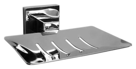 Мыльница Nofer Barcelona 16912.В хром, глянцевая, артикул 16912.В