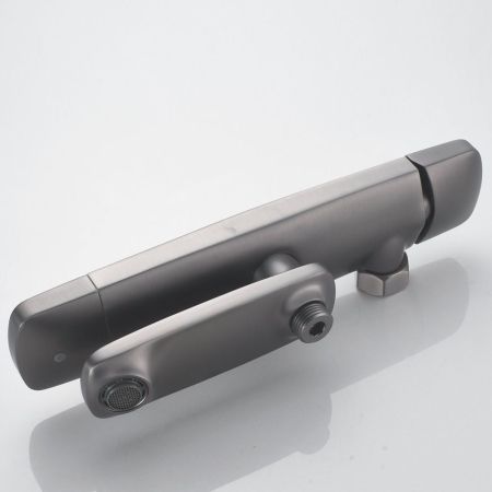 Душевая система Rose R3936T, оружейная сталь, артикул R3936T