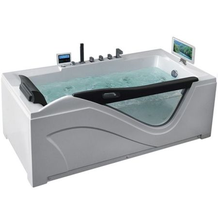 Акриловая ванна Gemy G9055 O L 181х92 L с гидромассажем, артикул G9055OL