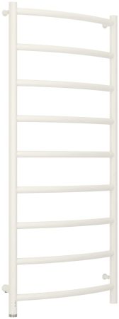 Полотенцесушитель электрический "ГАЛАНТ 4.0" 1200х500 левый (Матовый белый), артикул 30-0830-1250