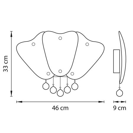 Бра Lobo Lightstar 804640, артикул 804640