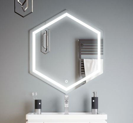 Зеркало LED "Теор 700*800", сенсор