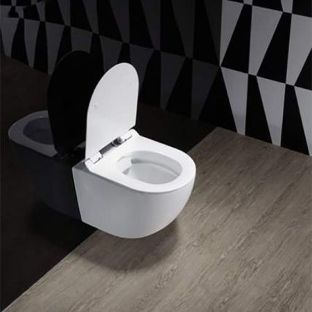 Унитаз Cerutti SPA B-2376-3 7183 подвесной с сиденьем Микролифт, артикул CT7183