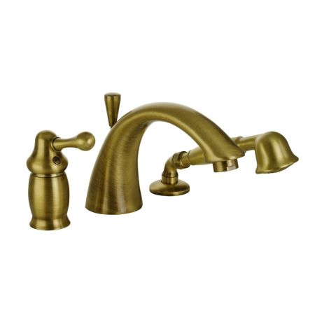 MAYA См-ль на борт ванны на 3 отв. моноком., бронза, артикул 18914