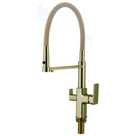 Смеситель для кухни с подключением к фильтру Savol S-L1809C-12, бронза