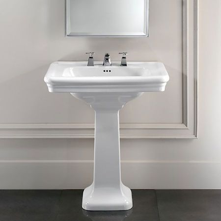 Devon Etoile Раковина (70х53см) с 3 отверстием под смеситель, цвет: белый