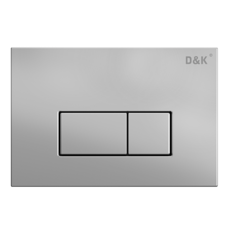 Клавиша смыва D&K Rhein (арт.инсталл DI8050127);матовый хром (DB1499002), артикул DB1499002