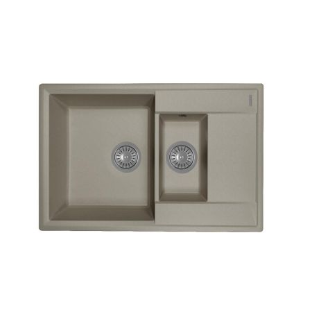 Кухонная мойка Florentina КОНСУЛ 23.025.D0760.307, серый шёлк, артикул 23.025.D0760.307