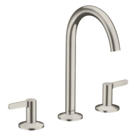 AX One Смеситель для раковины 170, 3 отв., p-open, цвет сталь, артикул 48050800