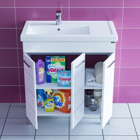 Тумба для умыв. "Омега-80 П" напол. (Ум. Фостер 80 П), артикул 207051