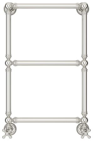 Полотенцесушитель, Сунержа, Ренессанс 1304, водяной, ширина, мм-472, глубина, мм-184, высота, мм-733, межосевое расстояние-400, подключение-нижнее, мощность, Вт-162, присоединительный размер-НР G 1/2" / НР G 3/4" (эксцентрик), материал-нержавеющая сталь, , артикул 00-0280-6640