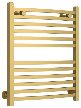 Полотенцесушитель водяной АРКУС 600х500 (Матовое ЗОЛОТО), артикул 032-0251-6050