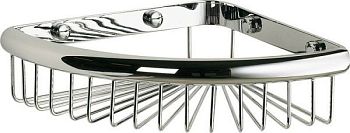 Sanibano, решётка угловая 1-уровневая (16х16хh5,4 см), цвет черный матовый