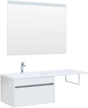 Тумба под раковину Aquanet Токио 68 белый (подвесная, 1 ящик), артикул 00236917