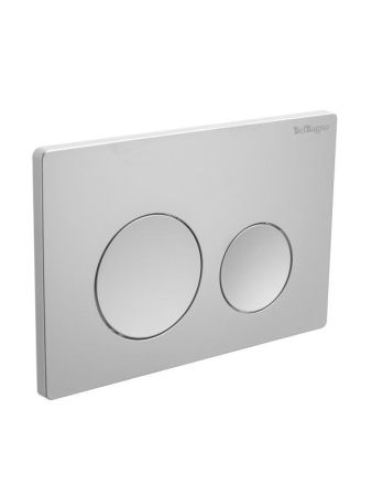 Кнопка смыва BELBAGNO BB-03C-GM, оружейная сталь, артикул BB-03C-GM