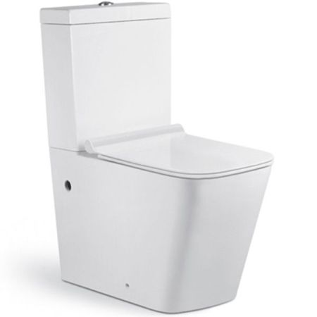 Унитаз компакт Timo Soli TK-301 с бачком и сиденьем Микролифт, артикул TK-301