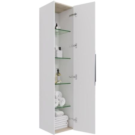 Пенал Dreja Prime 35 см, белый, артикул 99.9303