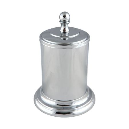 MIRELLA Баночка настольная, металл/хром, артикул 17229