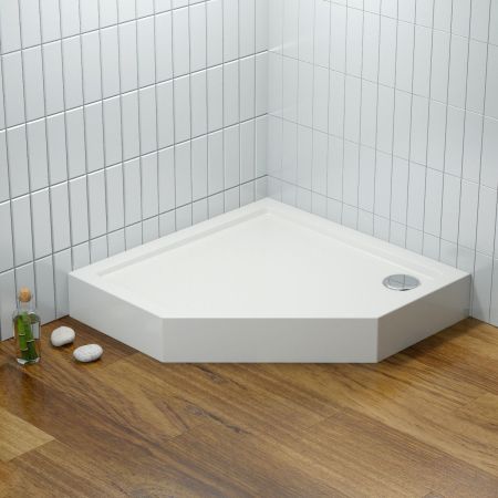 Акриловый душевой поддон Lavinia Boho Art 37081900, пятиугольный, 90 х 90 см