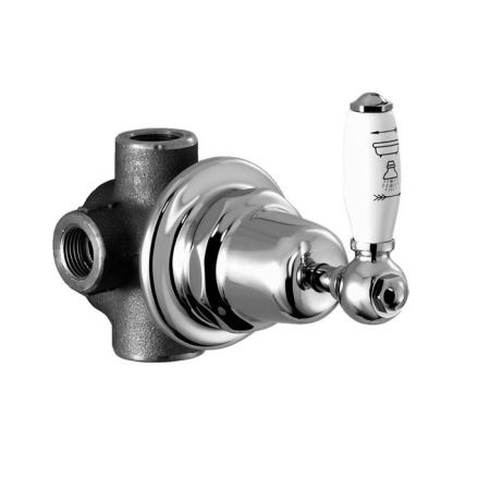 Stella Italica Встраиваемый переключатель для ванны/душа 0/150, цвет: хром