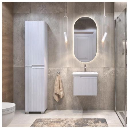 Тумба с раковиной напольная VIGO Neo 338-com, 50 см, артикул 338-com