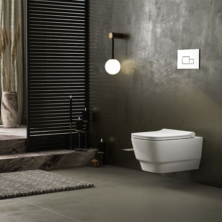 Сиденье для унитаза с микролифтом Dreja 88.0002, белый, артикул 88.0002