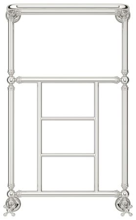 Полотенцесушитель водяной "Ренессанс 1452" 860х500 (Без покрытия), артикул 00-0282-8650