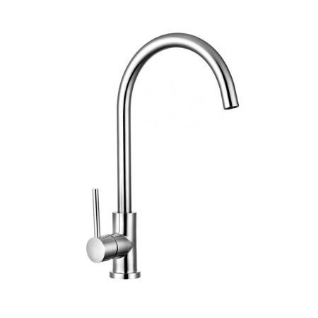 Смеситель для кухни Florentina АЛЬФА 313.02H.1113.900, нержавеющая сталь, артикул 313.02H.1113.900