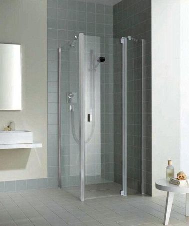 Kermi RAYA Боковая стенка RA TWD 1000x2000, глянц. серебро,стекло прозрачное, артикул RA TWD 10020VAK