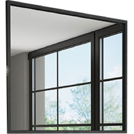 Зеркало Comforty Бредфорд 90 4147988 Черное