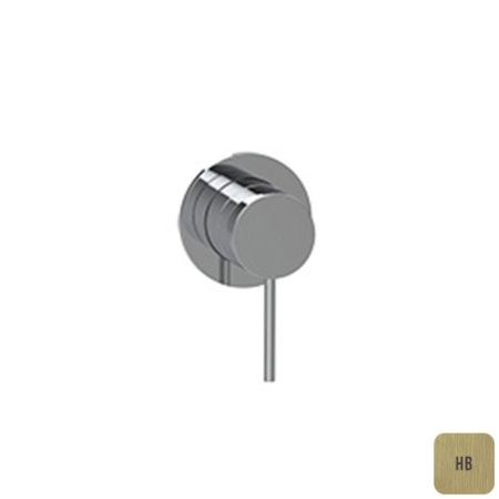 Смеситель для душа, Almar, Water Control Modular, тип открывания воды-однорычажный, тип регулирования воды-керамический картридж, монтаж-настенный встраиваемый, отверстия для монтажа-1, внутренняя часть-необходимо заказать, цвет-High Brass Brushed PVD, артикул E180140.HB