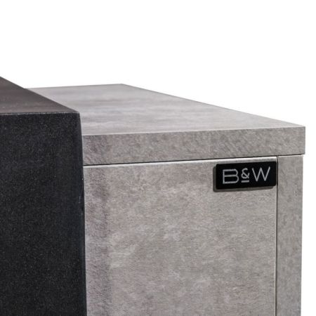 Комплект мебели для ванной Black&White Universe U903.1000 подвесной Пепельный, артикул 903U1000