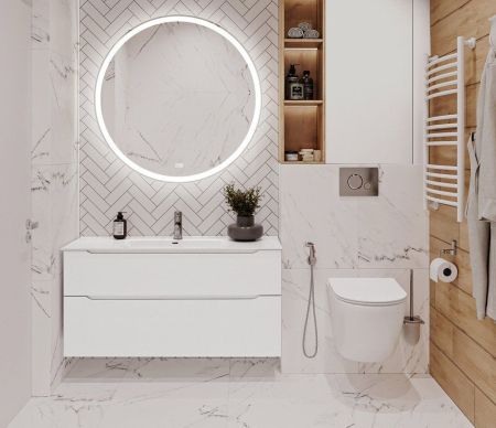 Мебель для ванной комнаты BELBAGNO ETNA-H60-1200, артикул BB1200ETL