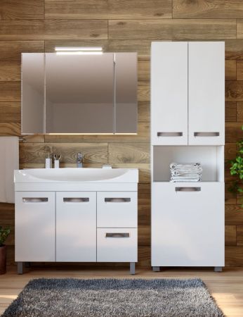 Пенал (60см) VIGO Plaza pn.PLA.60, белый, артикул pn.PLA.60