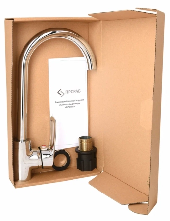 Смеситель для кухни Славен СЛ-ОД-Ц22, хром