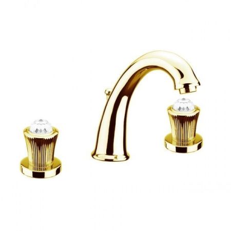 Смеситель для раковины Fiore VENERE SKY (SWAROVSKI®) 13OO0628, золото, артикул 13OO0628