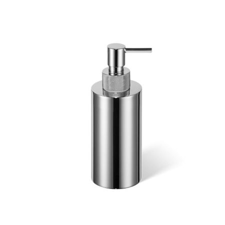 Дозатор для жидкого мыла, Decor Walther, Club, SSP3, механический (нажимной), ширина, мм-60, глубина, мм-75, высота, мм-175, ёмкость(мл)-150, тип установки-настольный (свободностоящий), цвет дозатора-хром