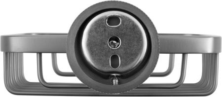 Мыльница Allen Brau Priority 6.31004-MG графит браш, артикул 6.31004-MG