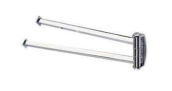 Stil Haus Diva, полотенцедержатель двойной поворотный, цвет хром