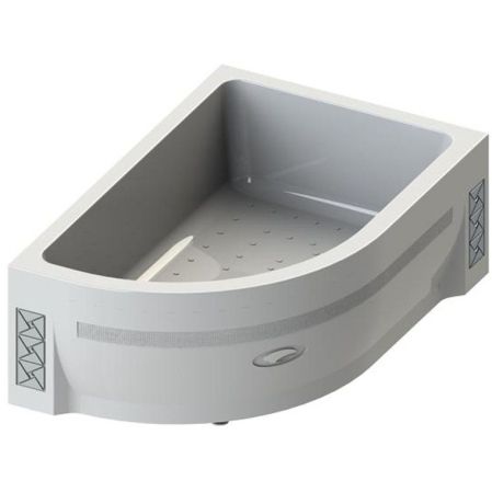 Акриловый поддон для душа Radomir 120x80x45 R 1-11-0-2-0-009 Белый, артикул 1-11-0-2-0-009