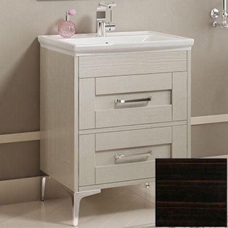 Тумба с раковиной SanVit Прованс 60 kprov060 Черное дерево